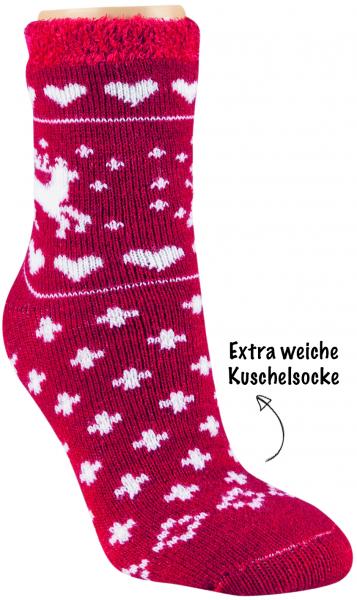 RS. Harmony Kuschelsocken Weihnachtszeit | Rot/Weiß RS. Harmony Kuschelsocken Weihnachtszeit | Rot/Weiß